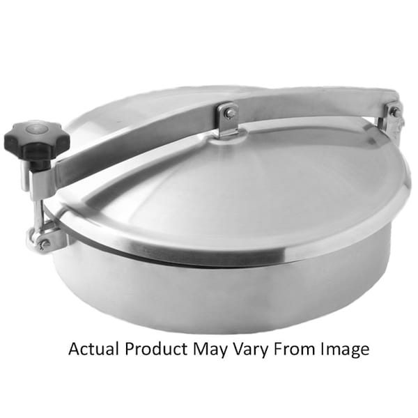 LKDC-219IL (8.62") Round Manway, 316SS, w/2 point hinge